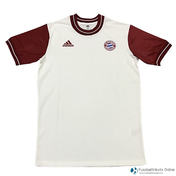 Bayern Munich Trikot Gedenkausgabe 2018-19 Weiß Fussballtrikots Günstig